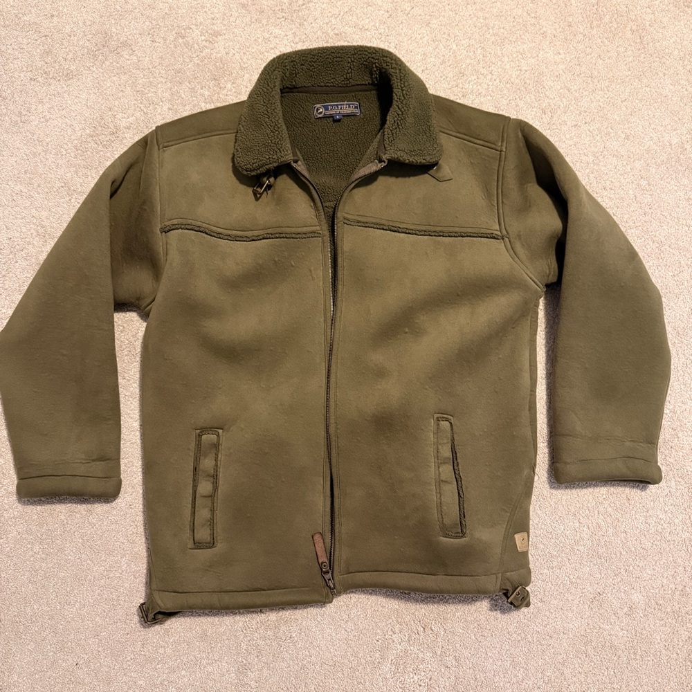 OLIVE GREEN SHERPA JACKET 💫🫒